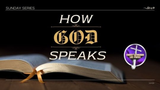 How God Speaks Series 9.1