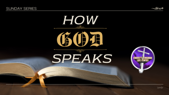 How God Speaks Series 9.15